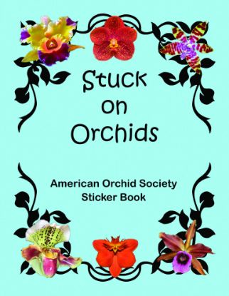 Picture of Stuck on Orchids Sticker Book - Bulk 50